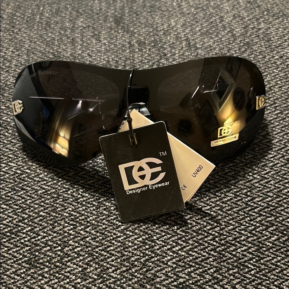 Kids Black Designer Eyewear Sunglasses OS UV400